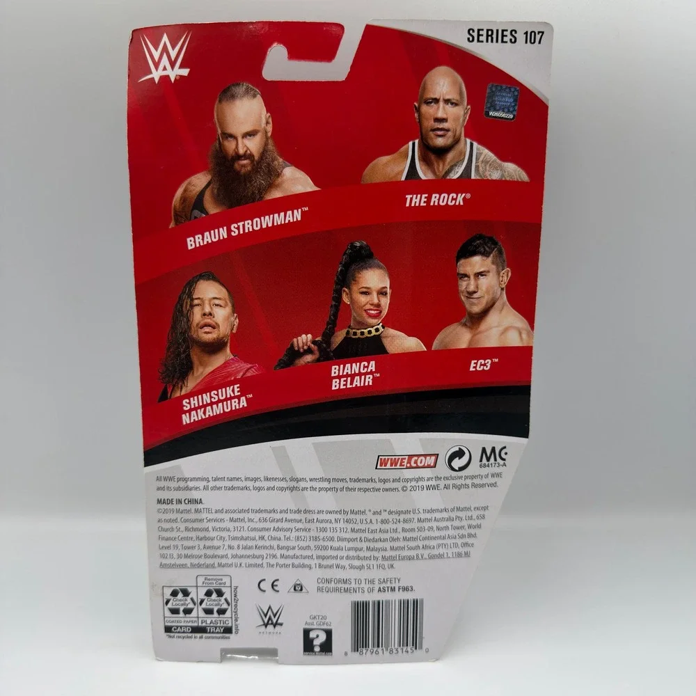 WWE Bianca Belair Series 107 Action Figure Mattel First Time in the Line GKT20
